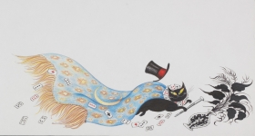 『魔術師キャッツ』　 Mr.Mistoffelees ⓒ1990 Errol Le Cain