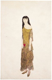 《アンナ・ド・ノアイユの肖像》1926年 油彩・カンヴァス 167.1×108.4cm　DIC川村記念美術館蔵