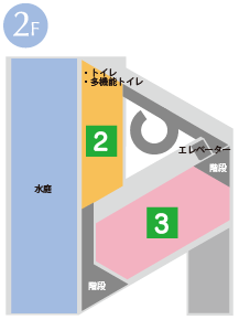 平面図：２階